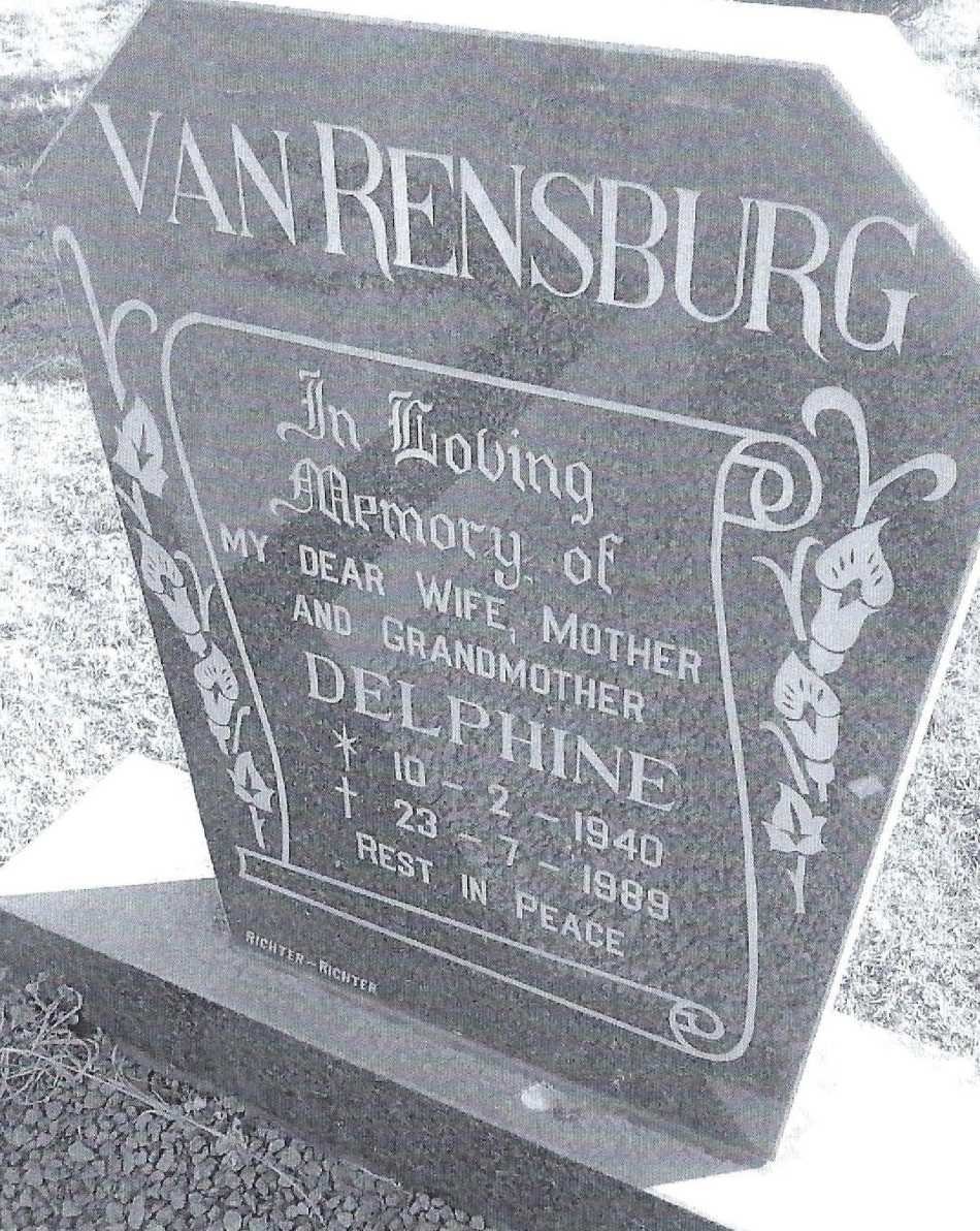 RENSBURG Delphine, van 1940-1989