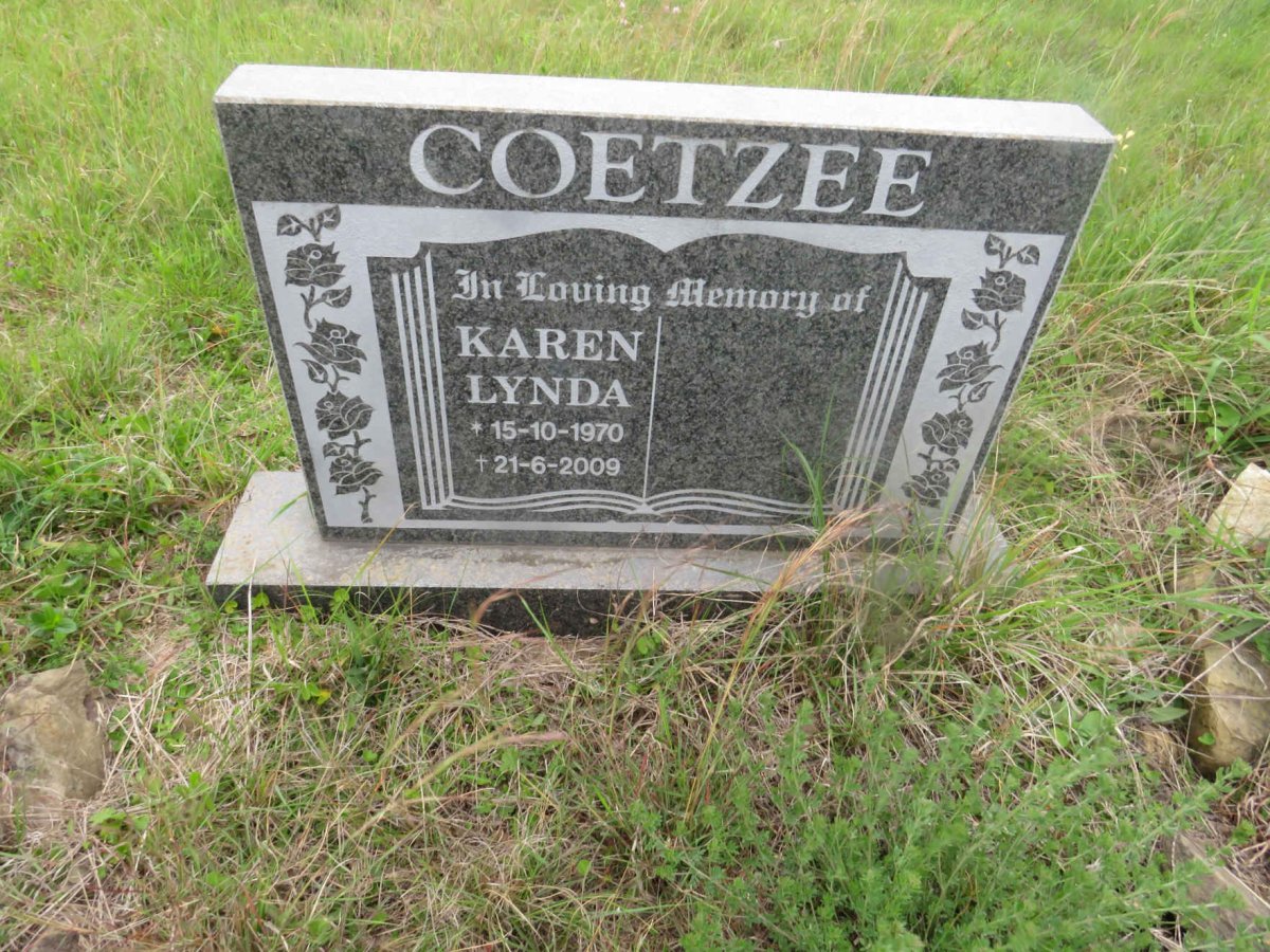 COETZEE Karen Lynda 1970-2009
