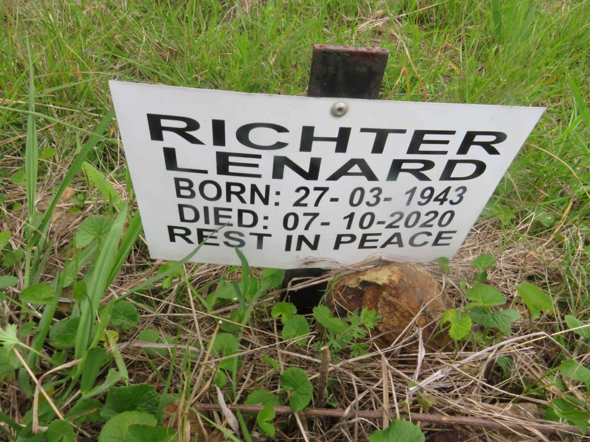 RICHTER Lenard 1943-2020