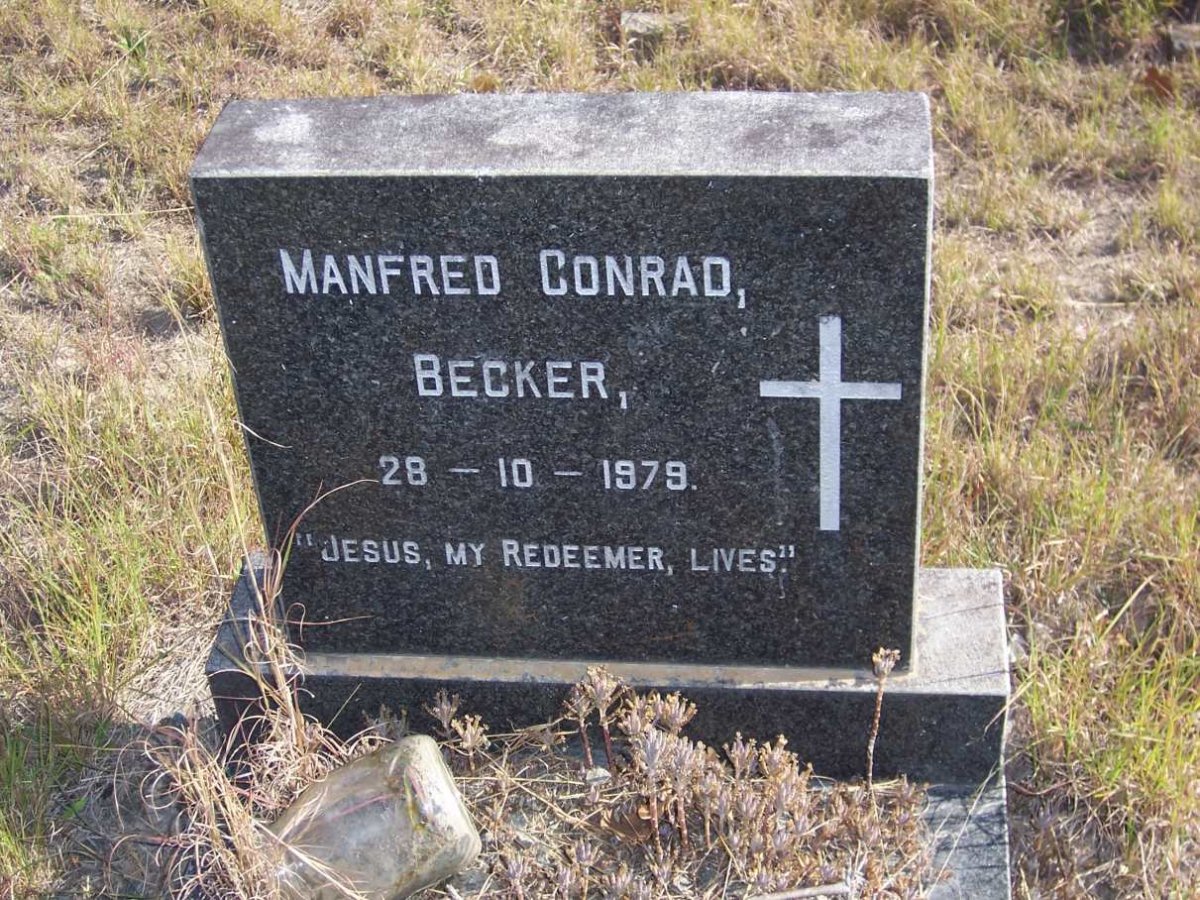 BECKER Manfred Conrad -1979