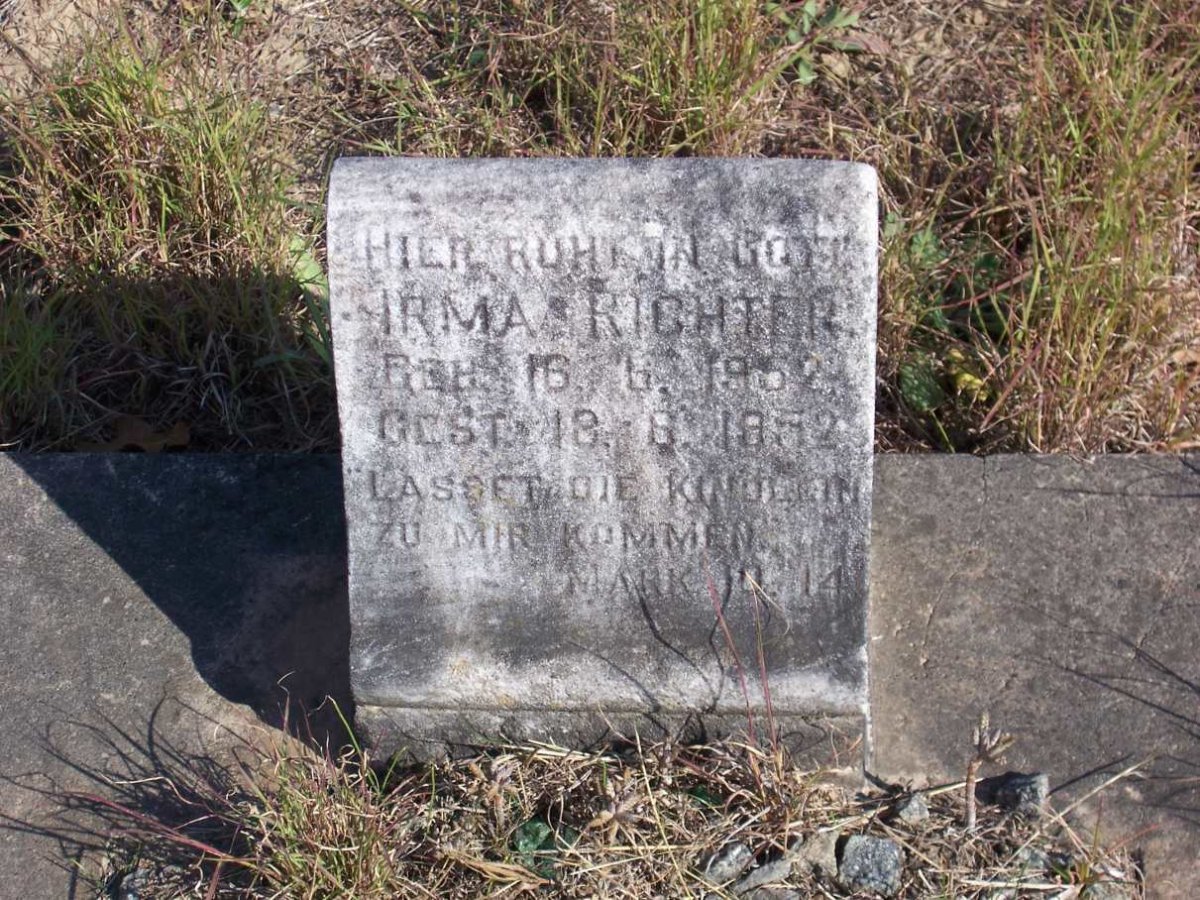 RICHTER Irma 1952-1952