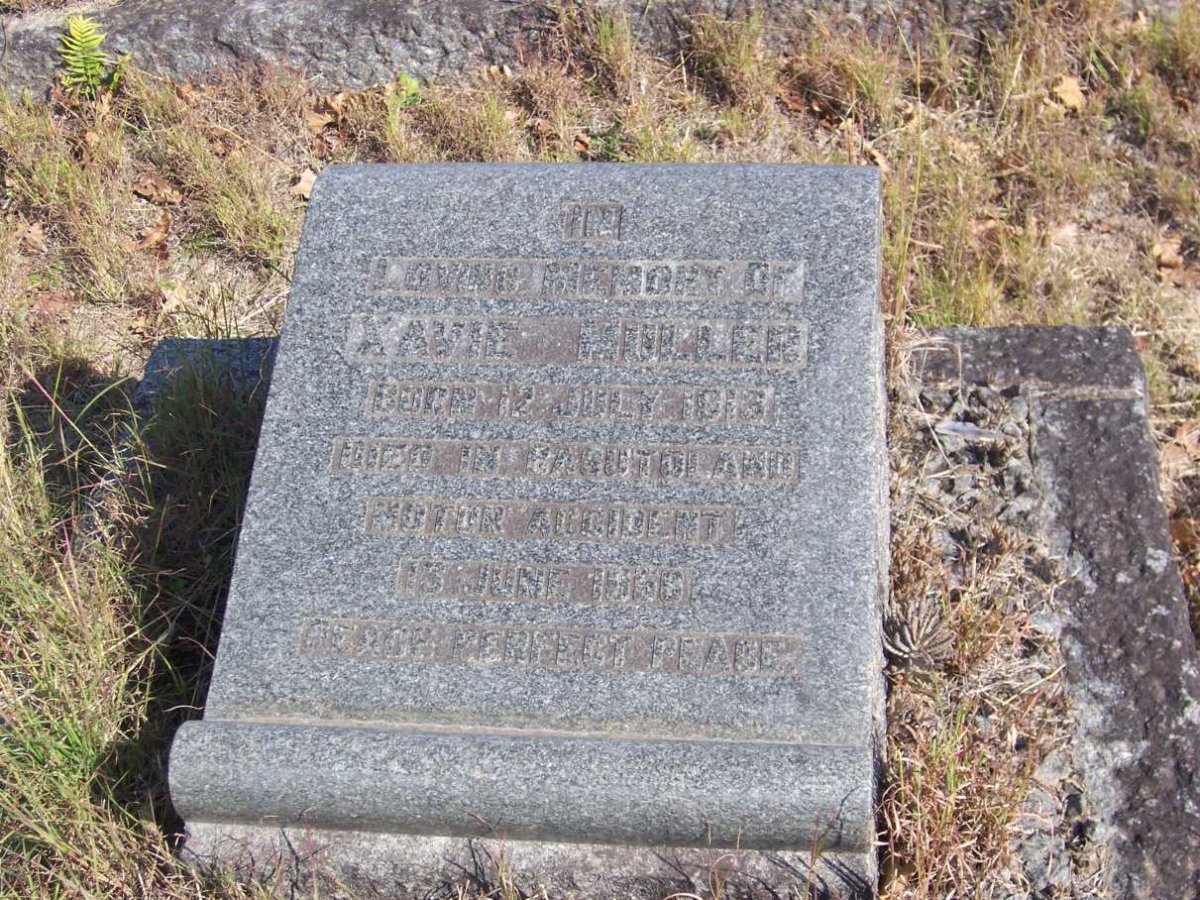 MULLER Xavie 1913-1956
