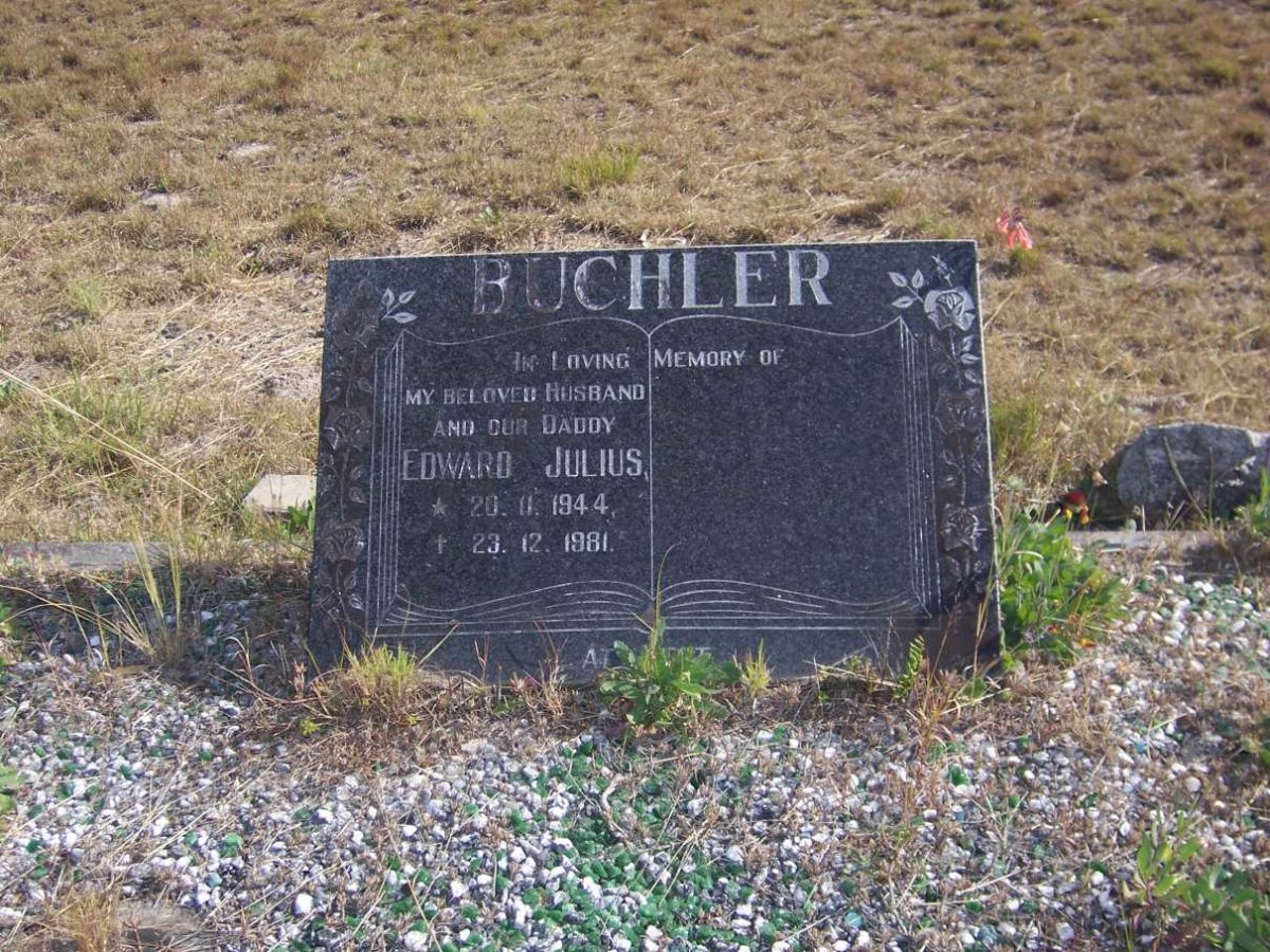 BUCHLER Edward Julius 1944-1981