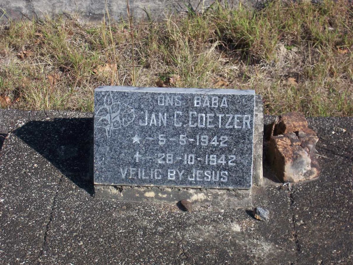 COETZER Jan C. 1942-1942
