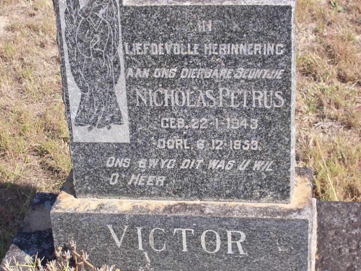 VICTOR Nicholas Petrus 1943-1953