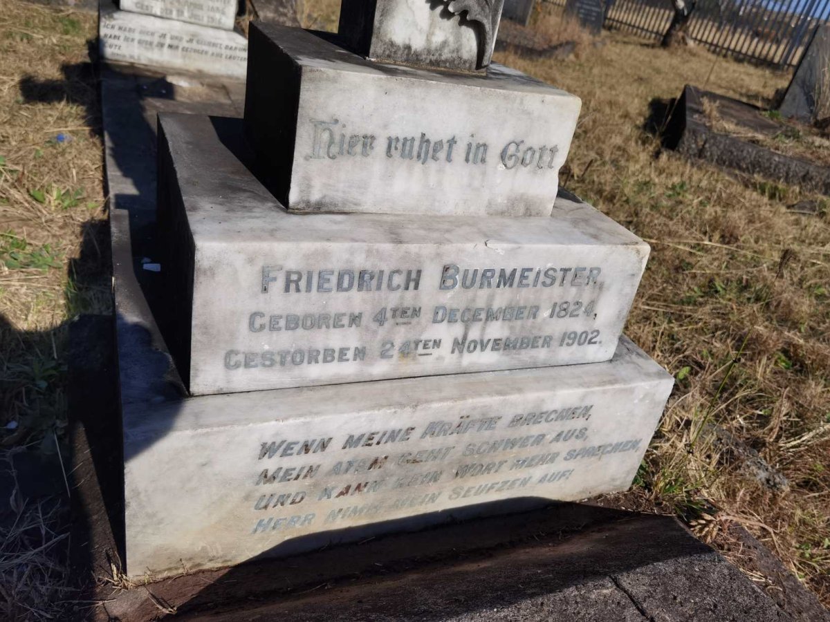 BURMEISTER Friedrich 1824-1902