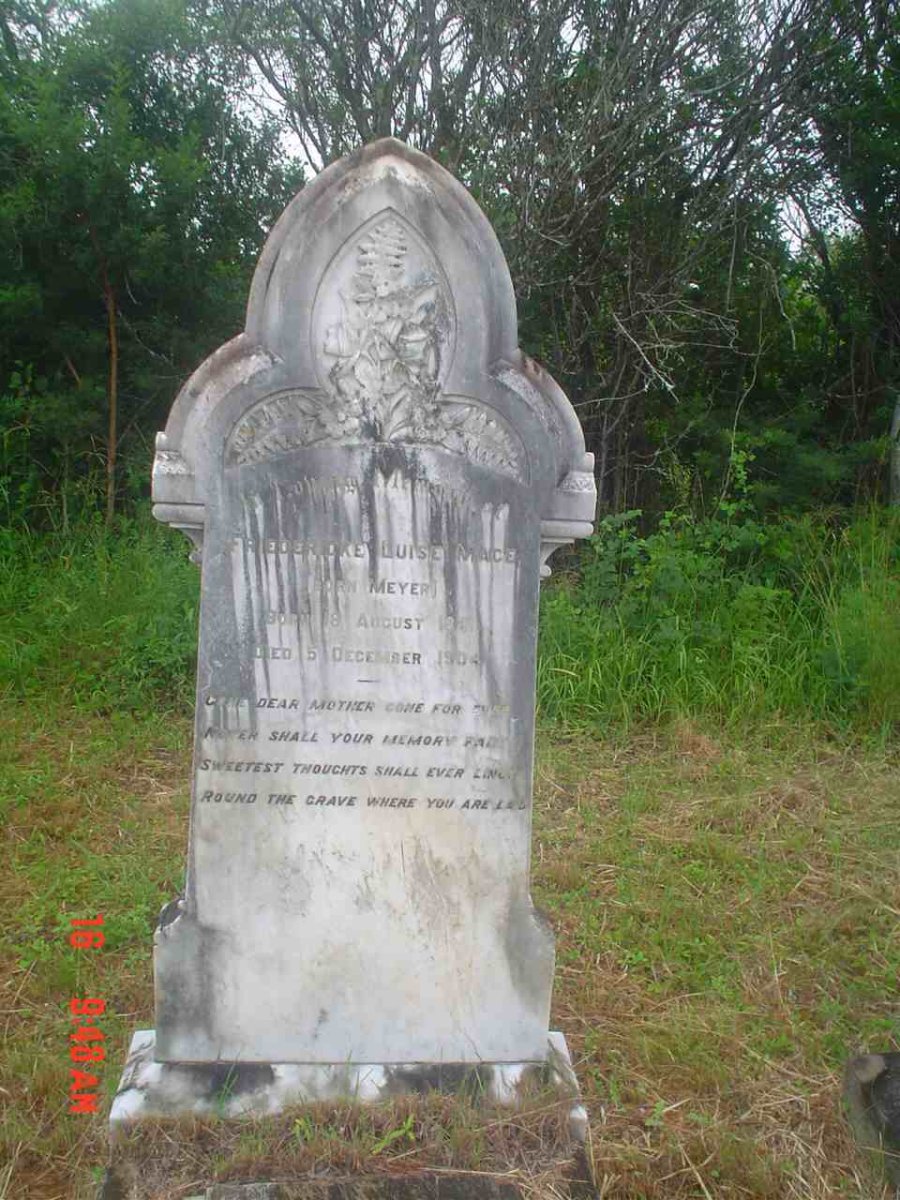 MACE Friedericke Luise nee MEYER 1841-1904