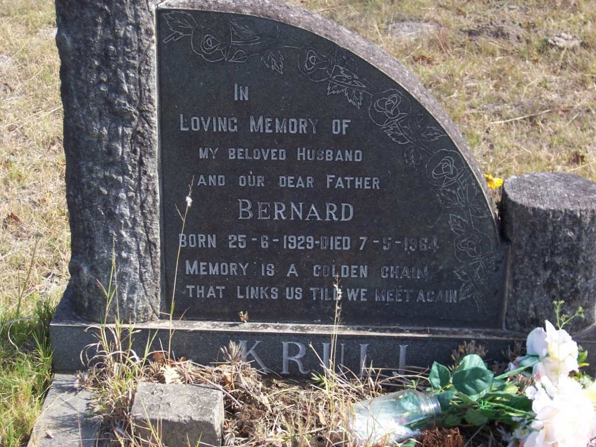 KRULL Bernard 1929-1964
