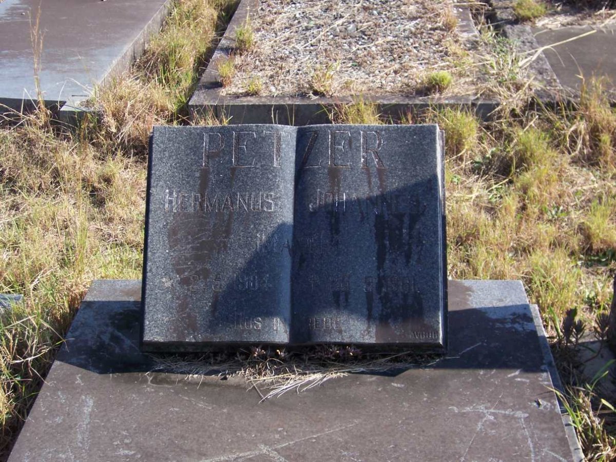 PETZER Hermanus Johannes Imaniel 1904-1981