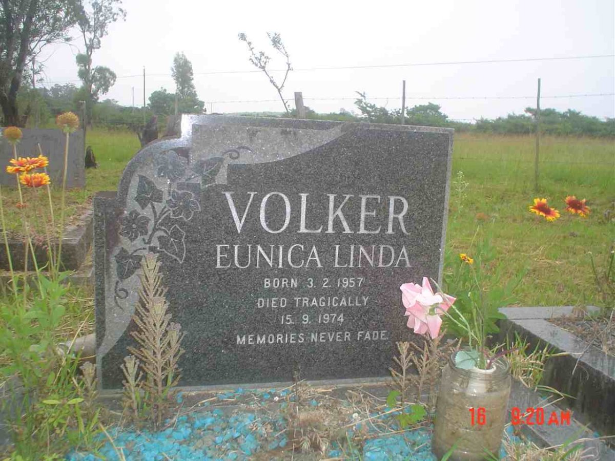 VOLKER Eunica Linda 1957-1974