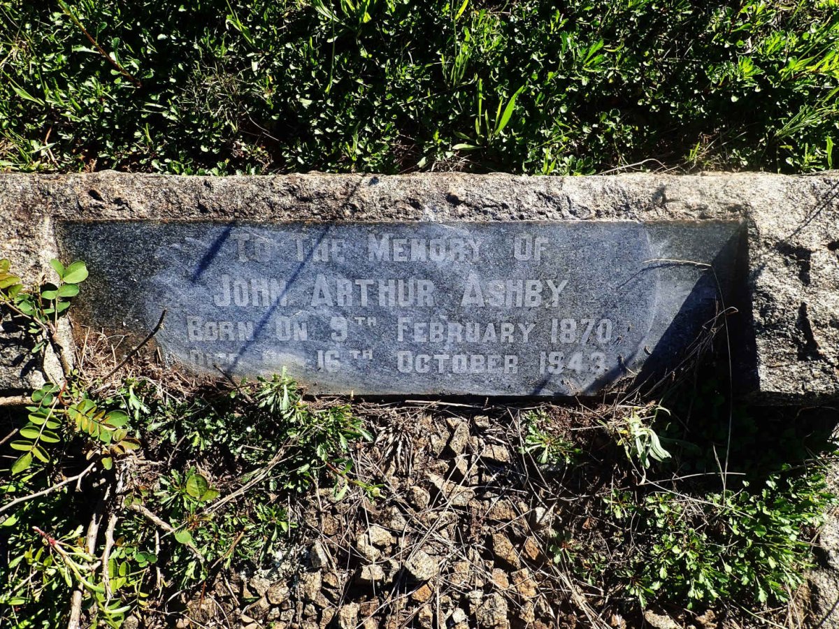 ASHBY John Arthur 1870-1943