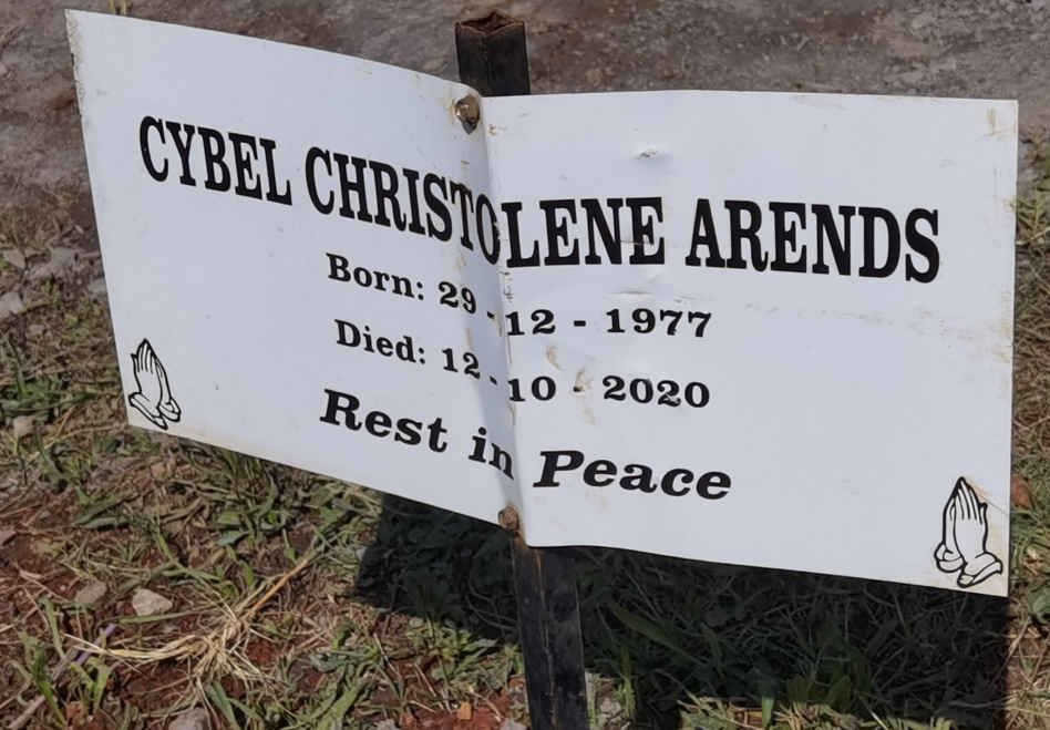 ARENDS Cybel Christolene 1977-2020