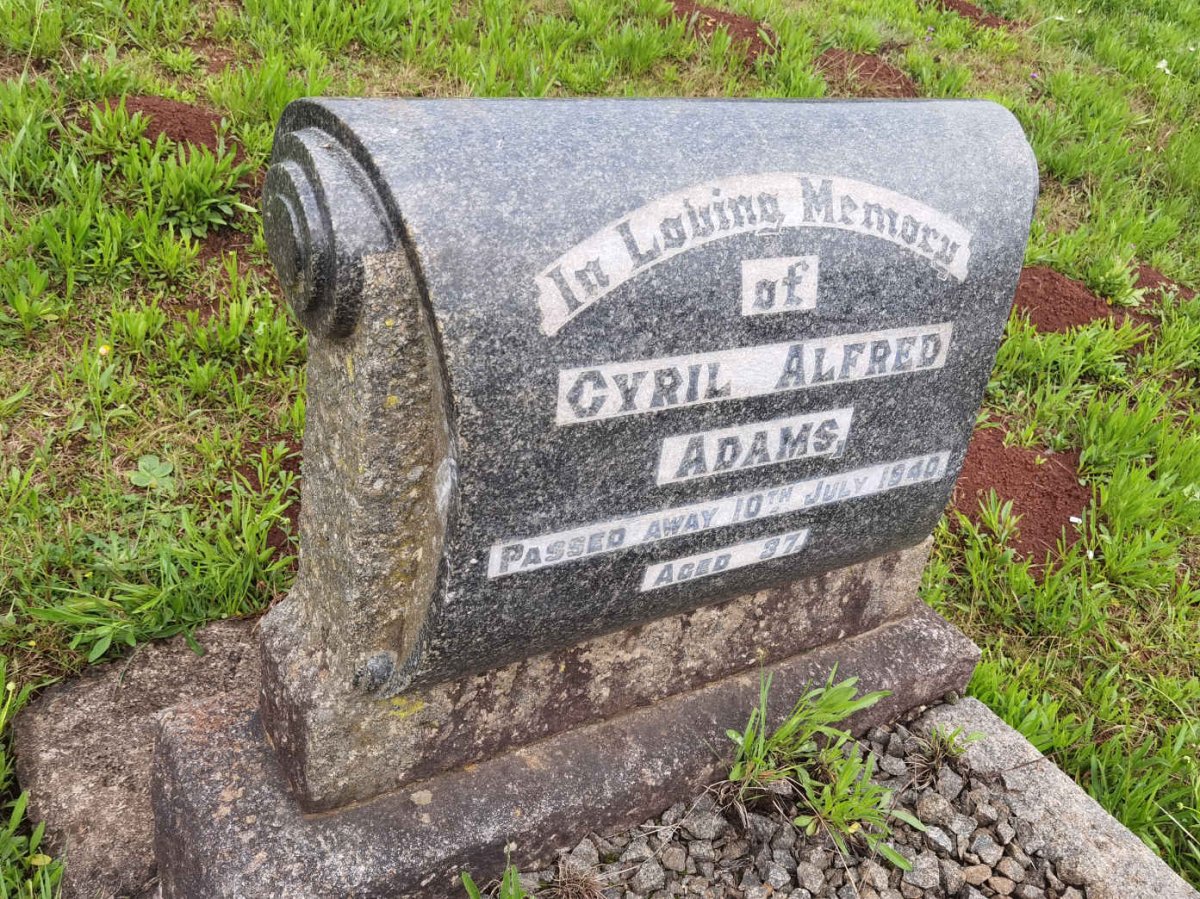 ADAMS Cyril Alfred -1940