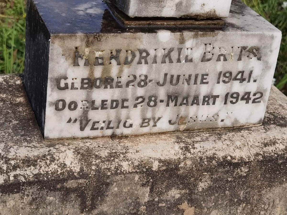 BRITS Hendrikie 1941-1942