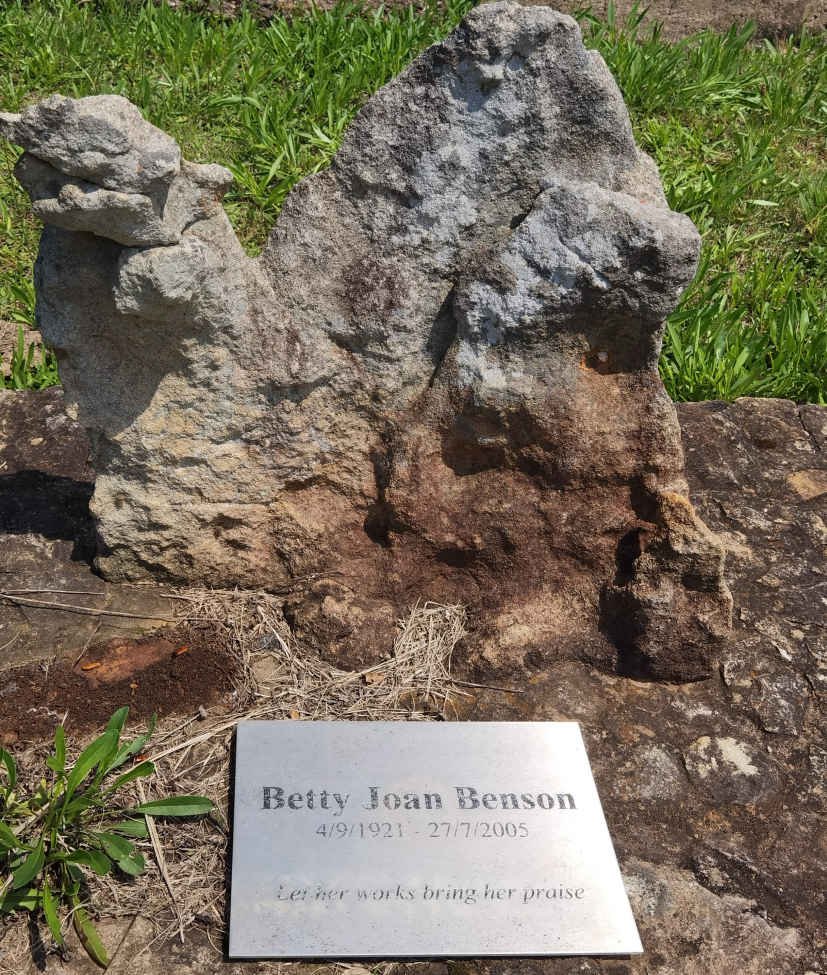 BENSON Betty Joan 1921-2005