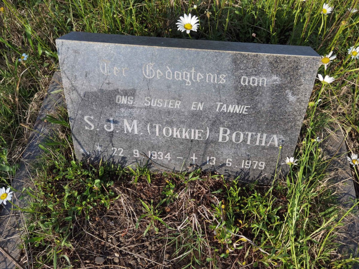 BOTHA S.J.M. 1934-1979