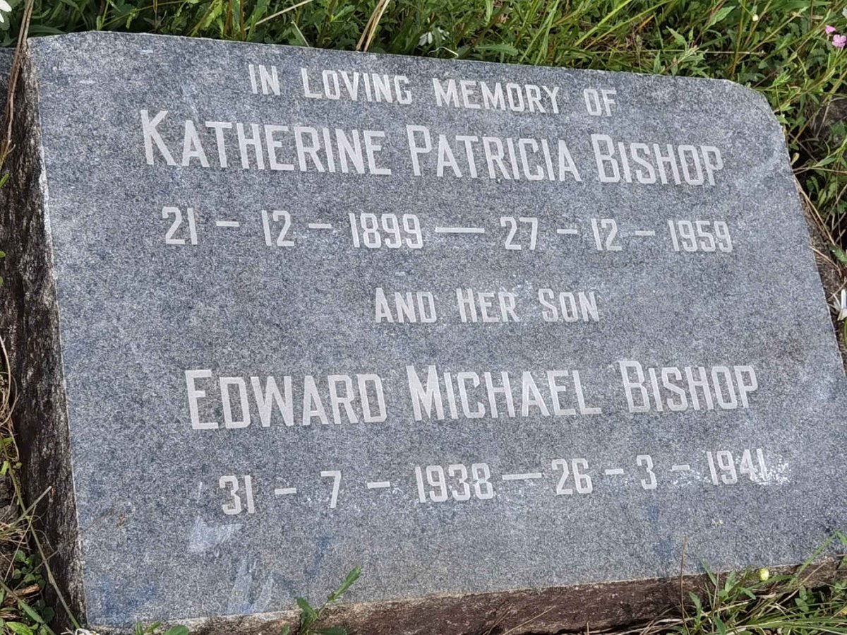 BISHOP Katherine Patricia 1899-1959 :: BISHOP Edward Michael 1938-1941
