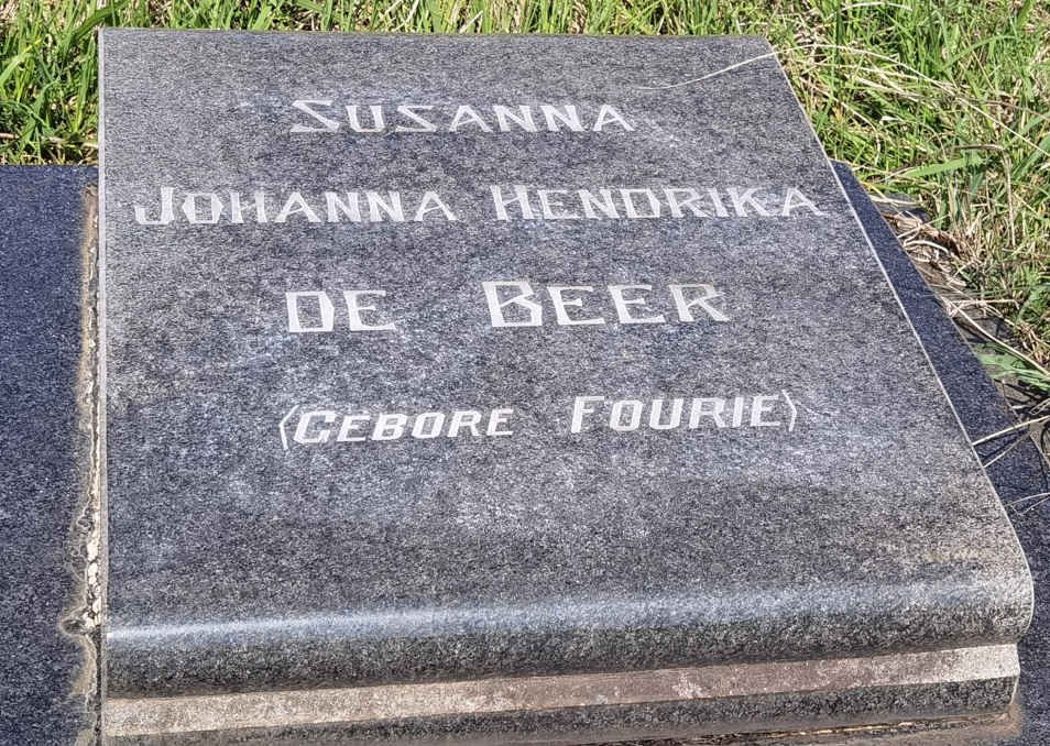BEER Susanna Johanna Hendrika, de nee FOURIE