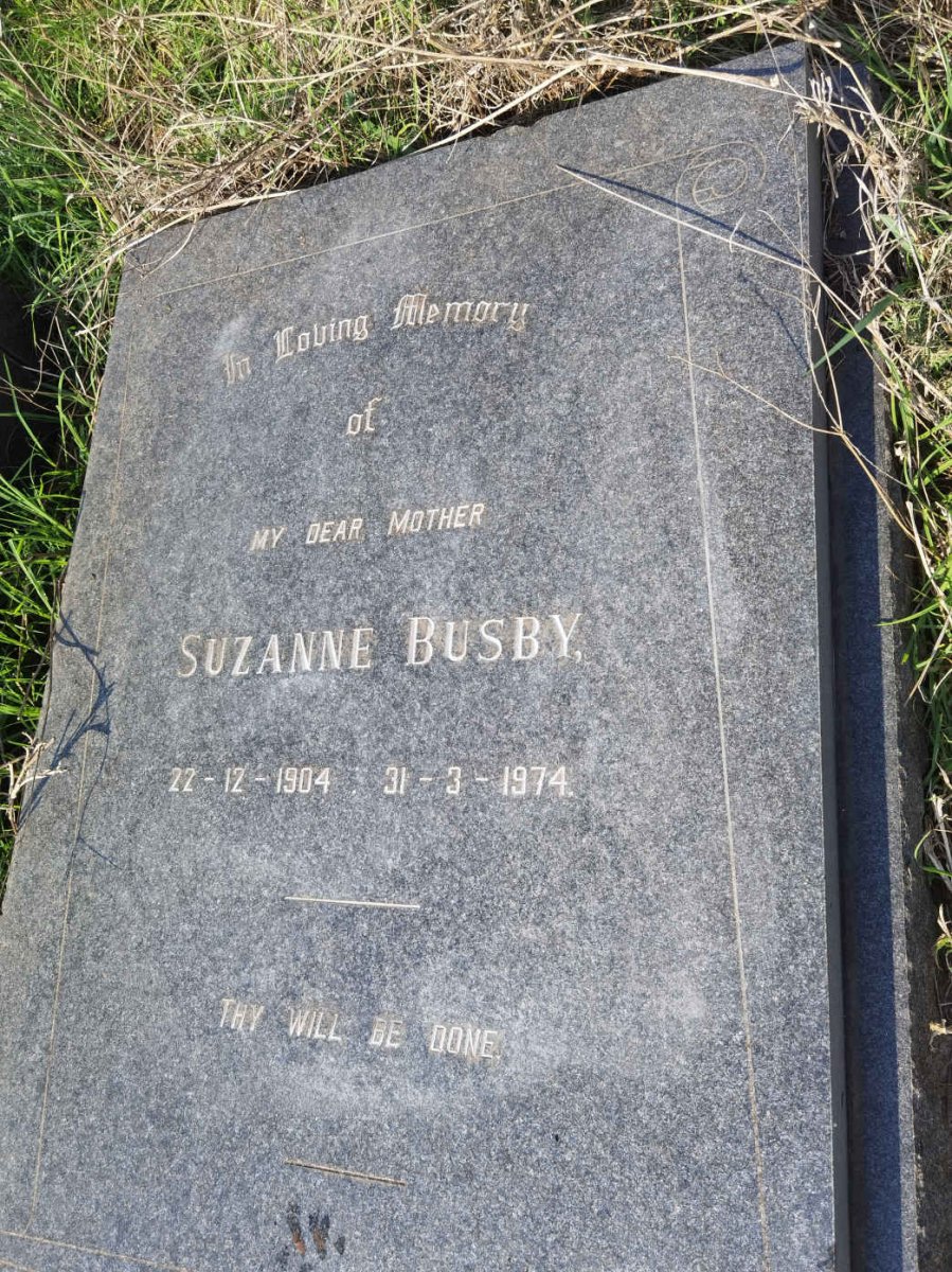 BUSBY Suzanne 1904-1974