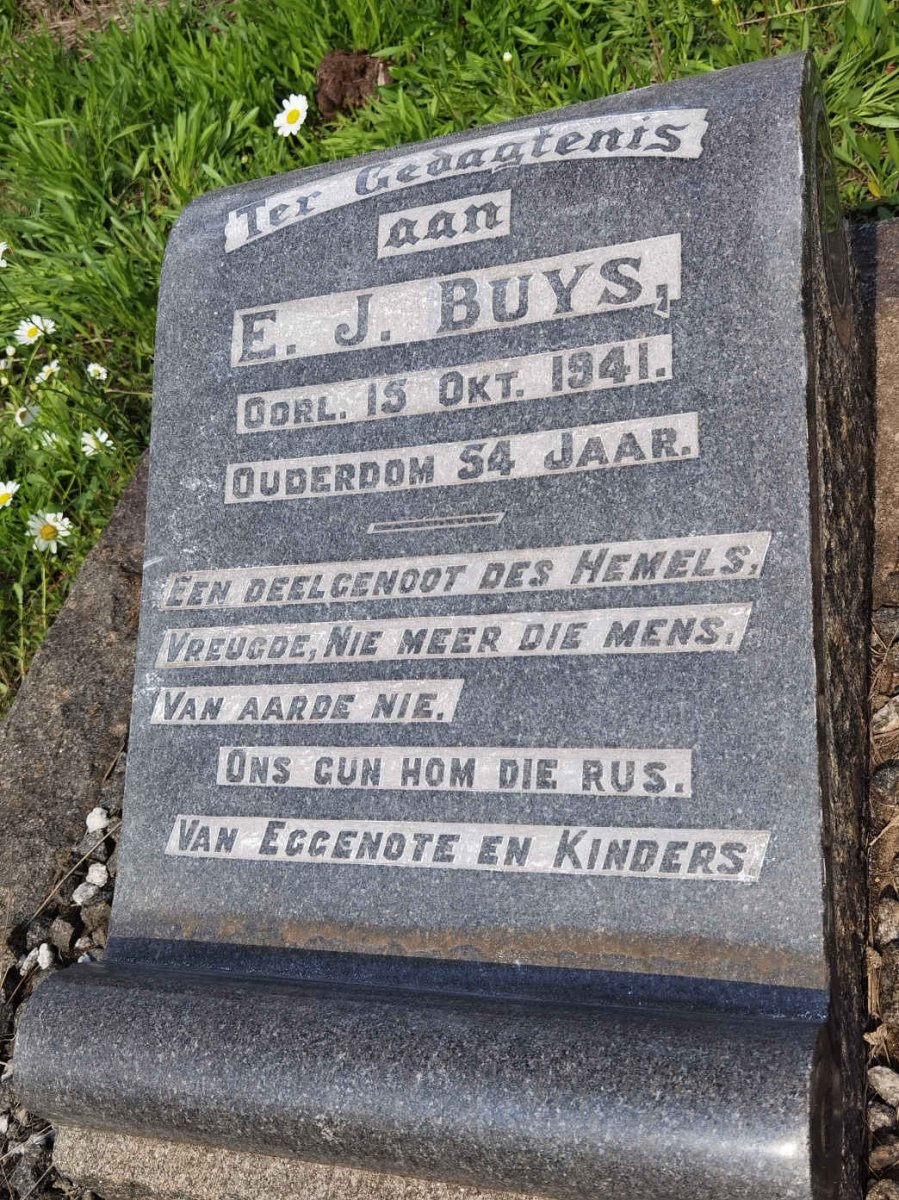 BUYS E.J. -1941