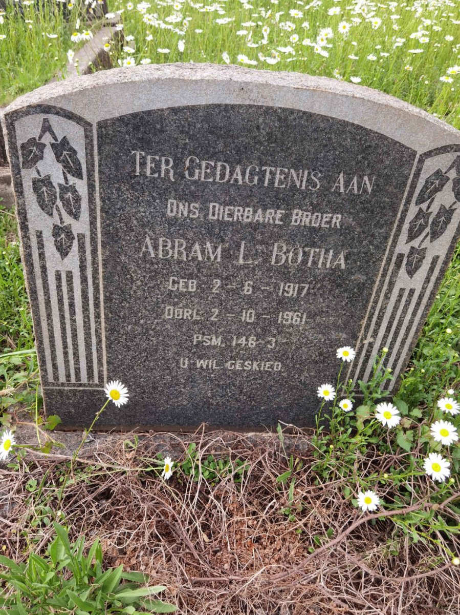 BOTHA Abram L. 1917-1961