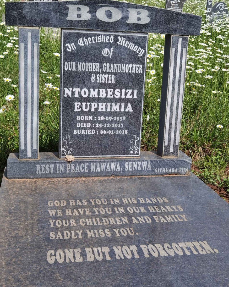 BOB Ntombesizi Euphimia 1958-2017
