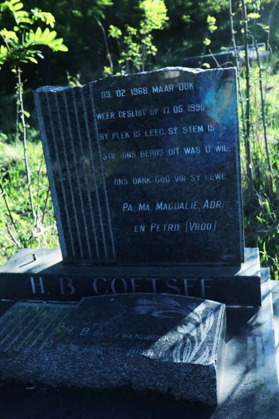 COETSEE H.B. 1968-1990