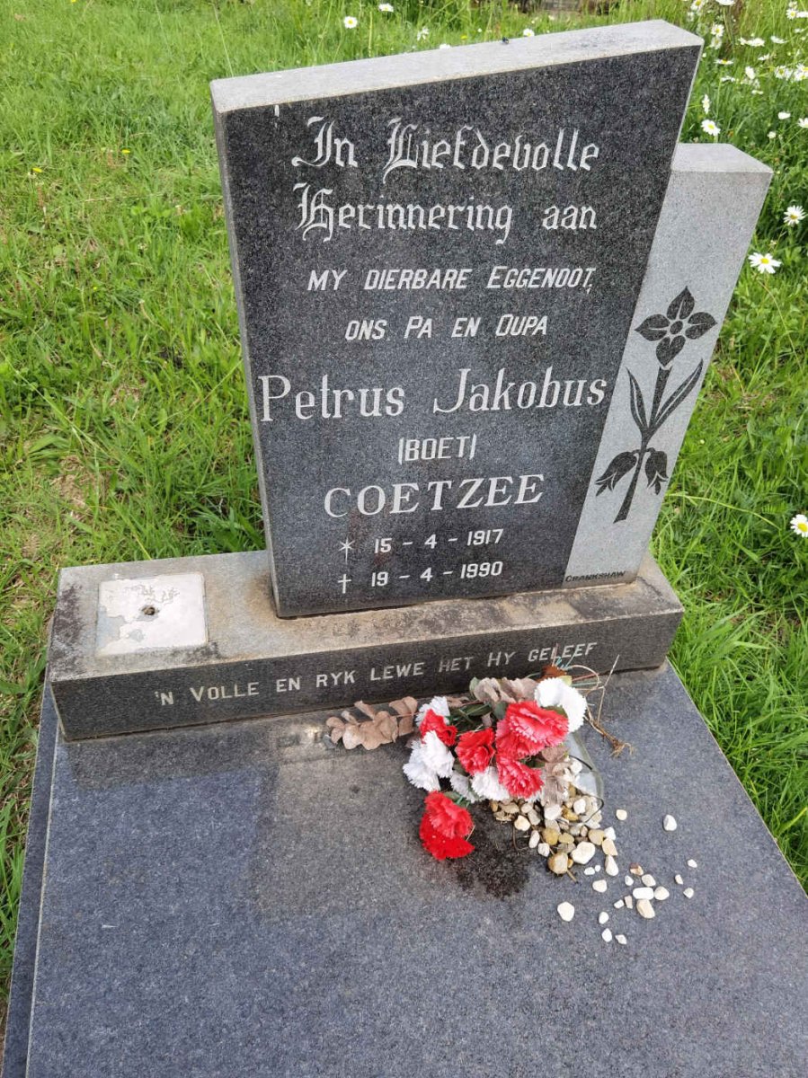 COETZEE Petrus Jakobus 1917-1990