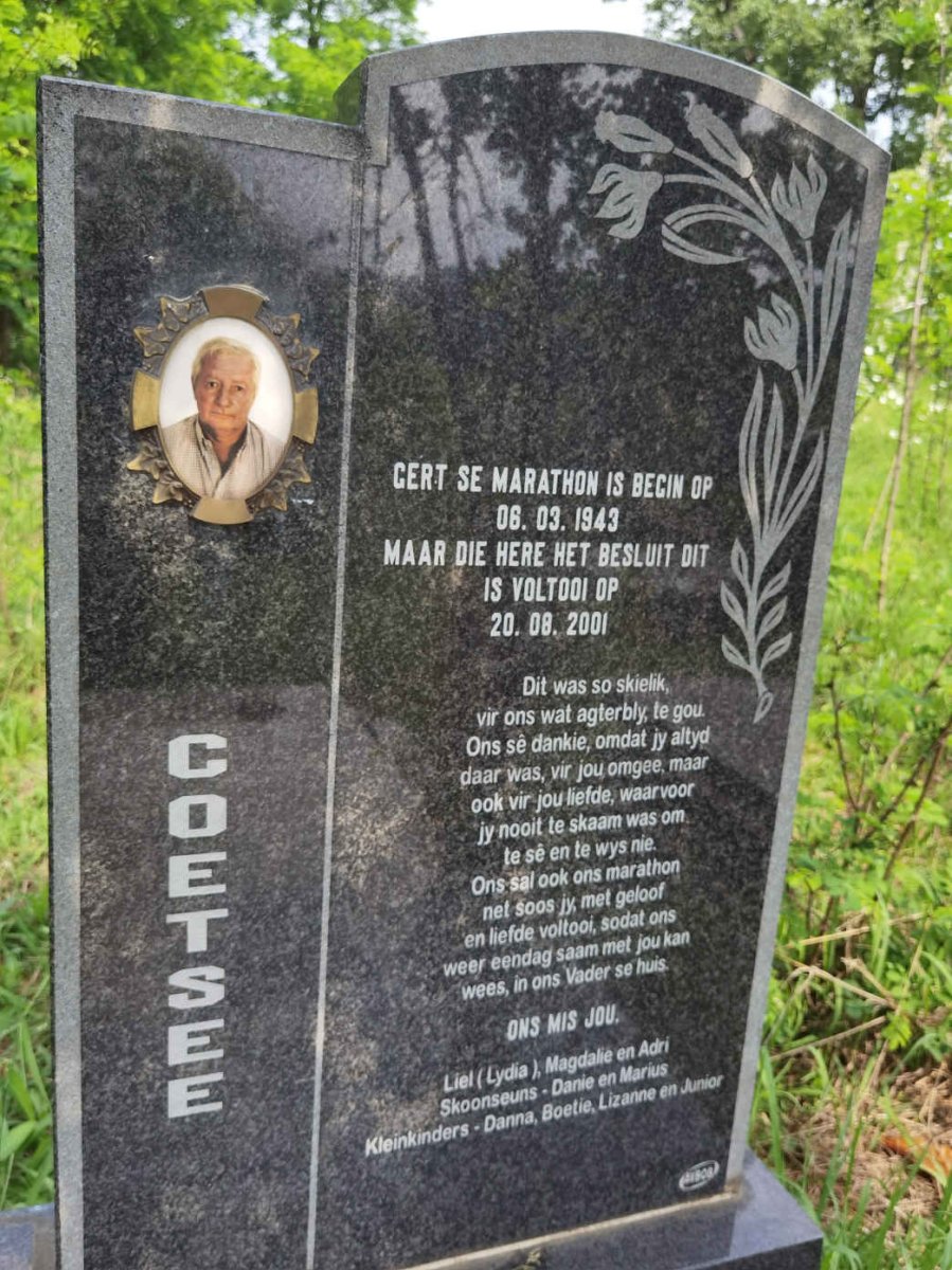 COETSEE Gert 1943-2001