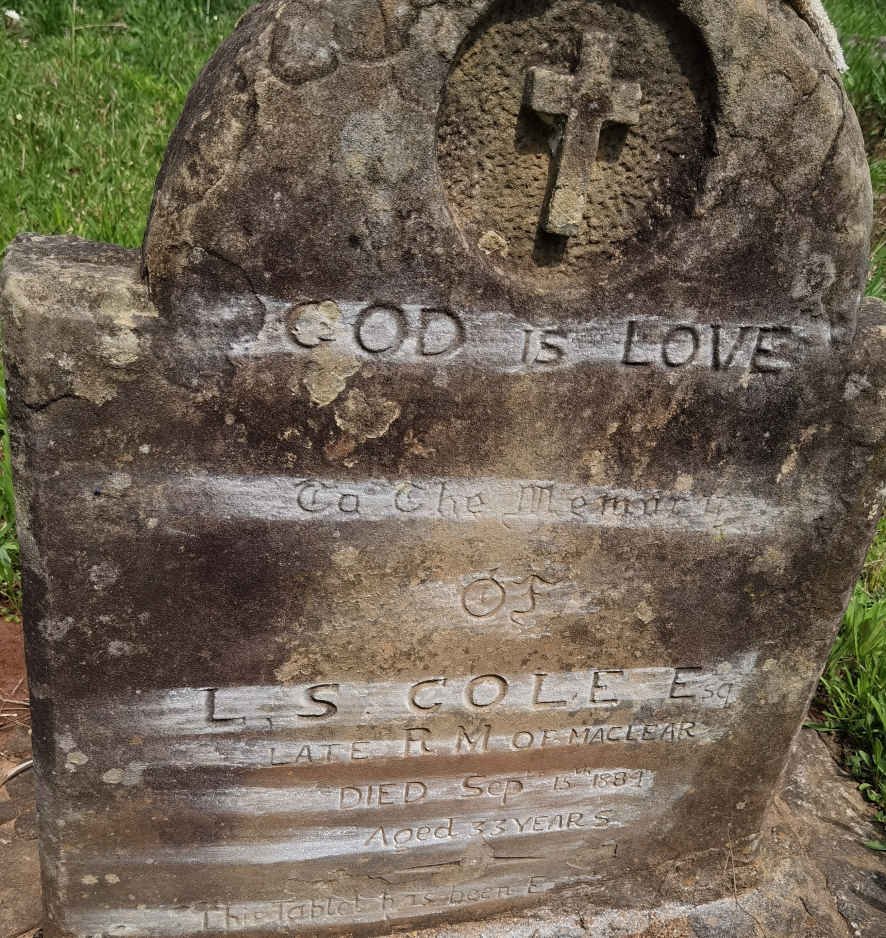 COLE L.S. -188?