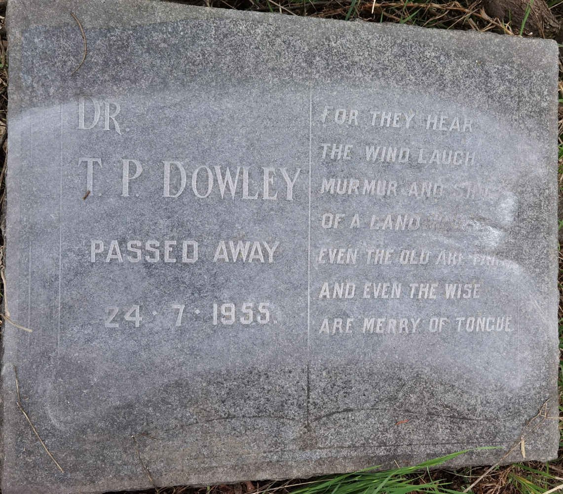 DOWLEY T.P. -1955