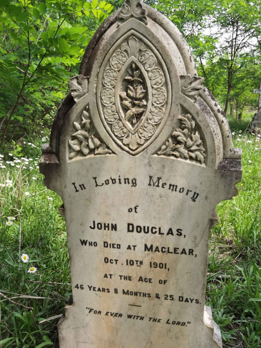 DOUGLAS John -1901
