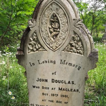 DOUGLAS John -1901