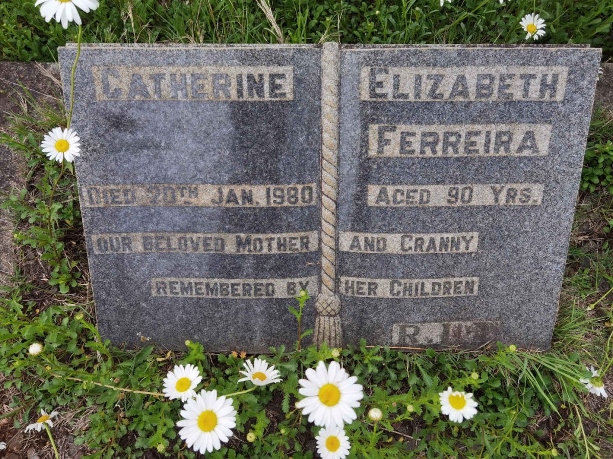 FERREIRA Catherine Elizabeth -1980