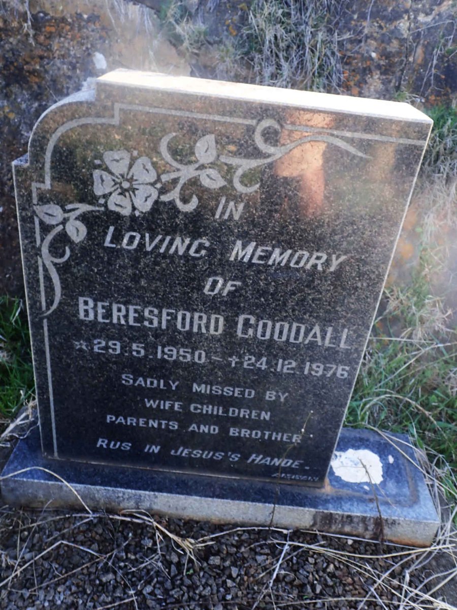 GOODALL Beresford 1950-1976