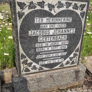 GERTENBACH Jacobus Johannes 1884-1946