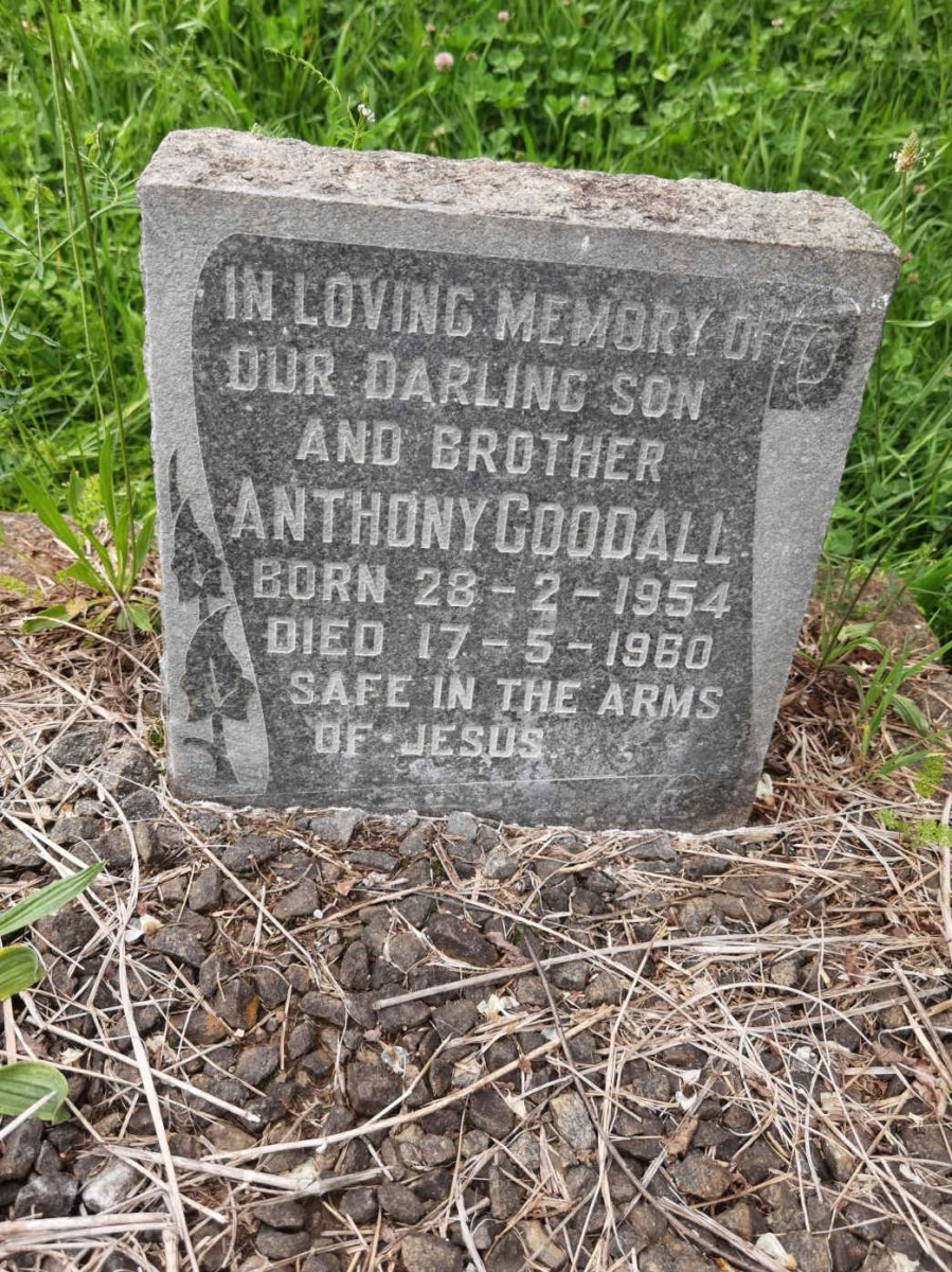 GOODALL Anthony 1954-1960