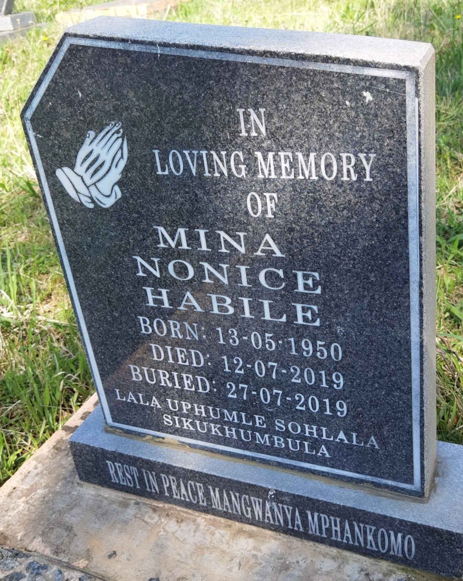 HABILE Mina Nonice 1950-2019