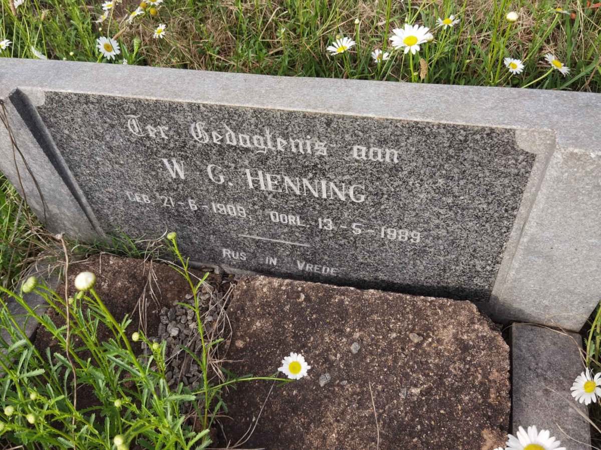 HENNING W.G. 1909-1989