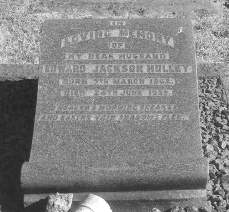 HULLEY Edward Jackson 1862-1939