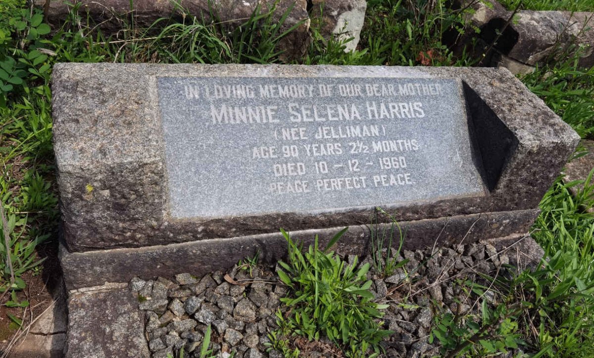HARRIS Minnie Selena nee JELLIMAN -1960