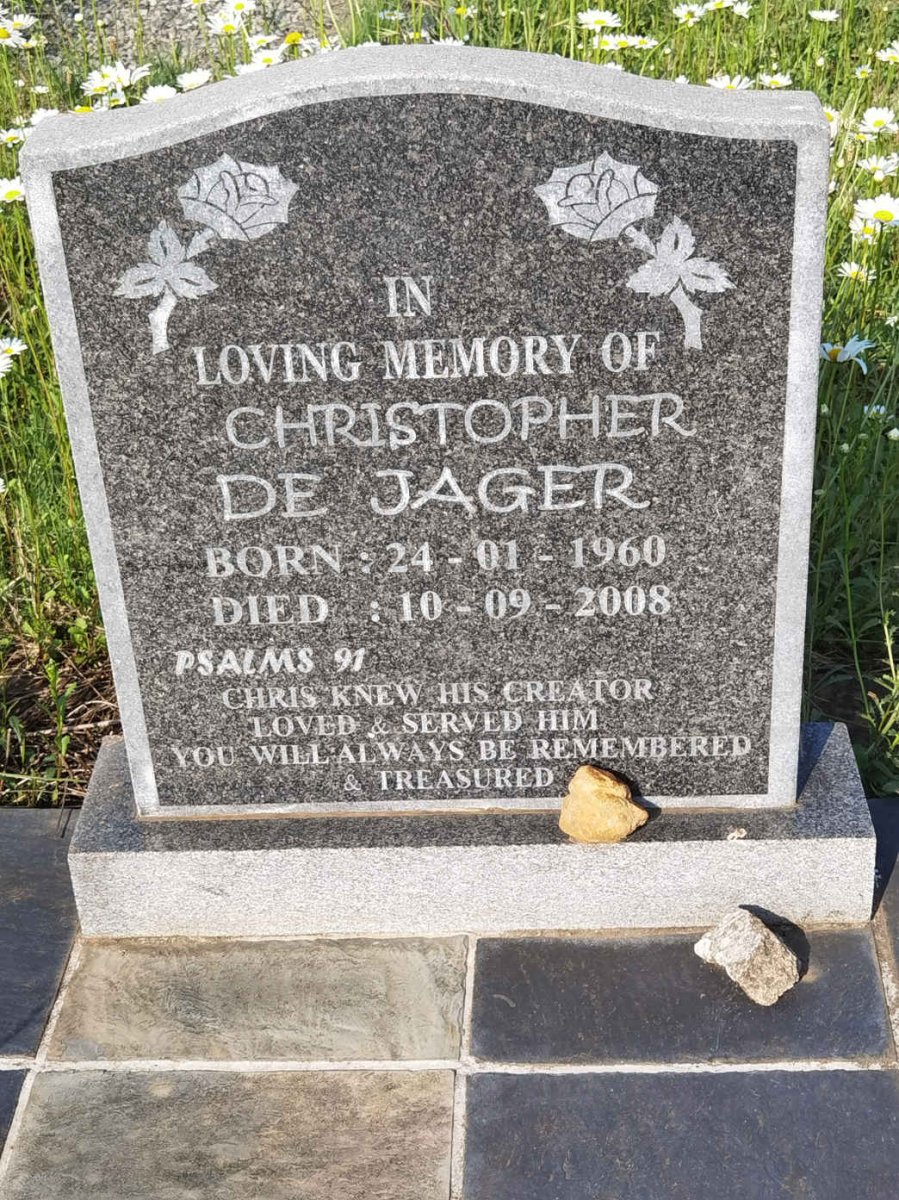 JAGER Christopher, de 1960-2008