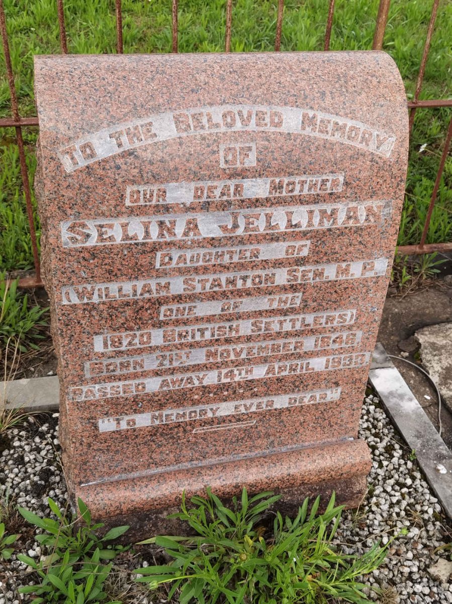 JELLIMAN Selina nee STANTON 1846-1933