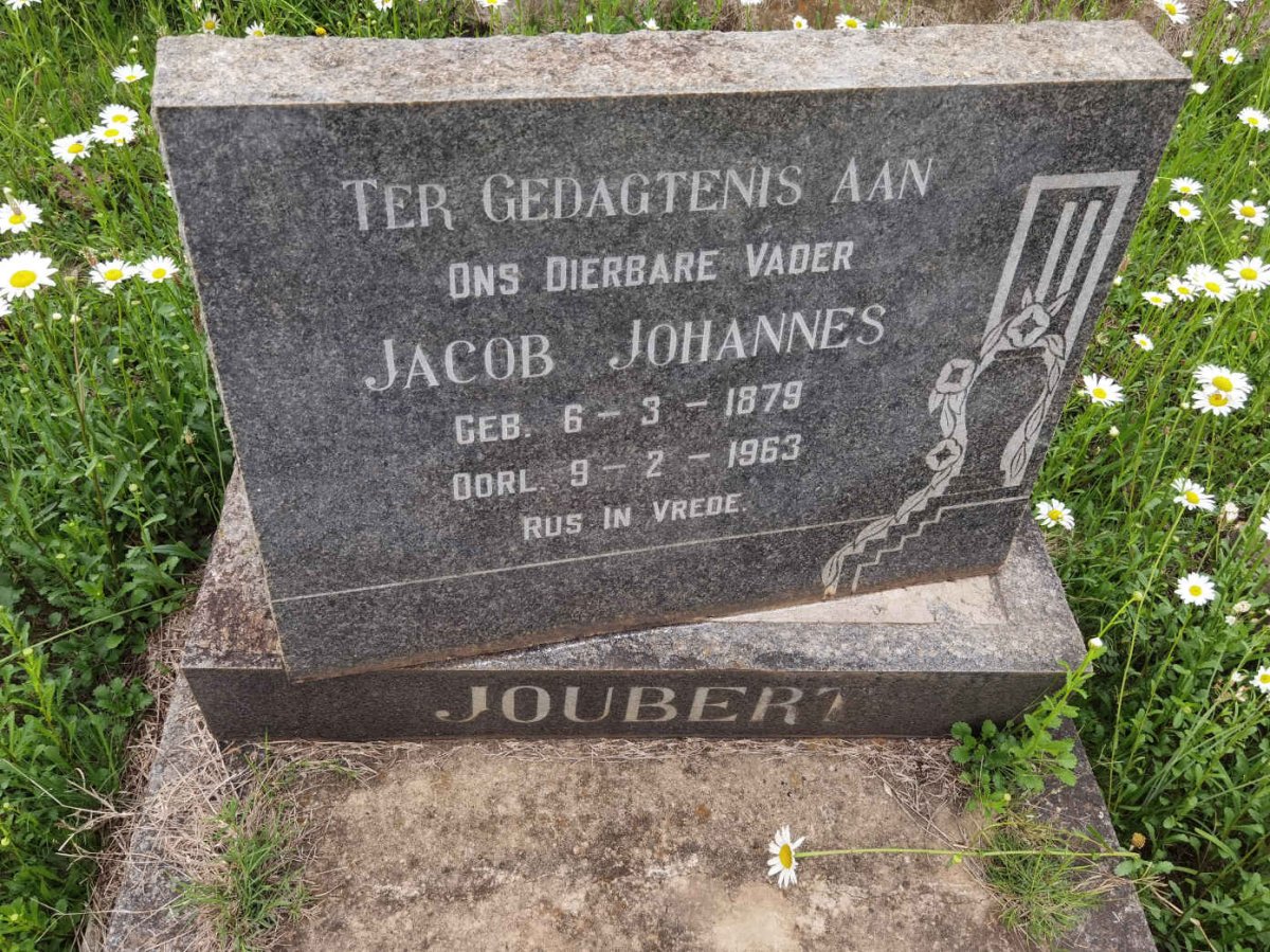 JOUBERT Jacob Johannes 1879-1963