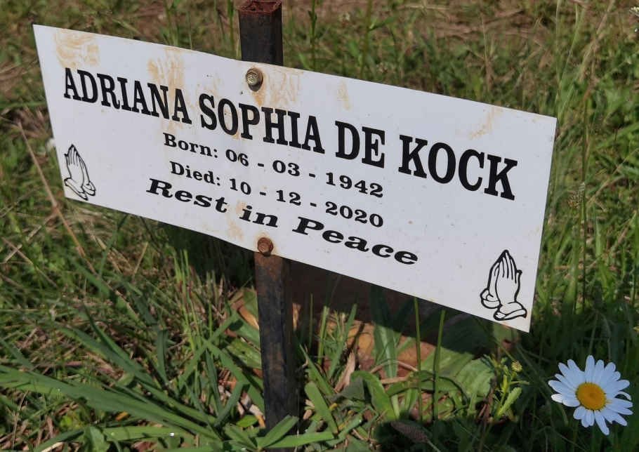 KOCK Adriana Sophia, de 1942-2020