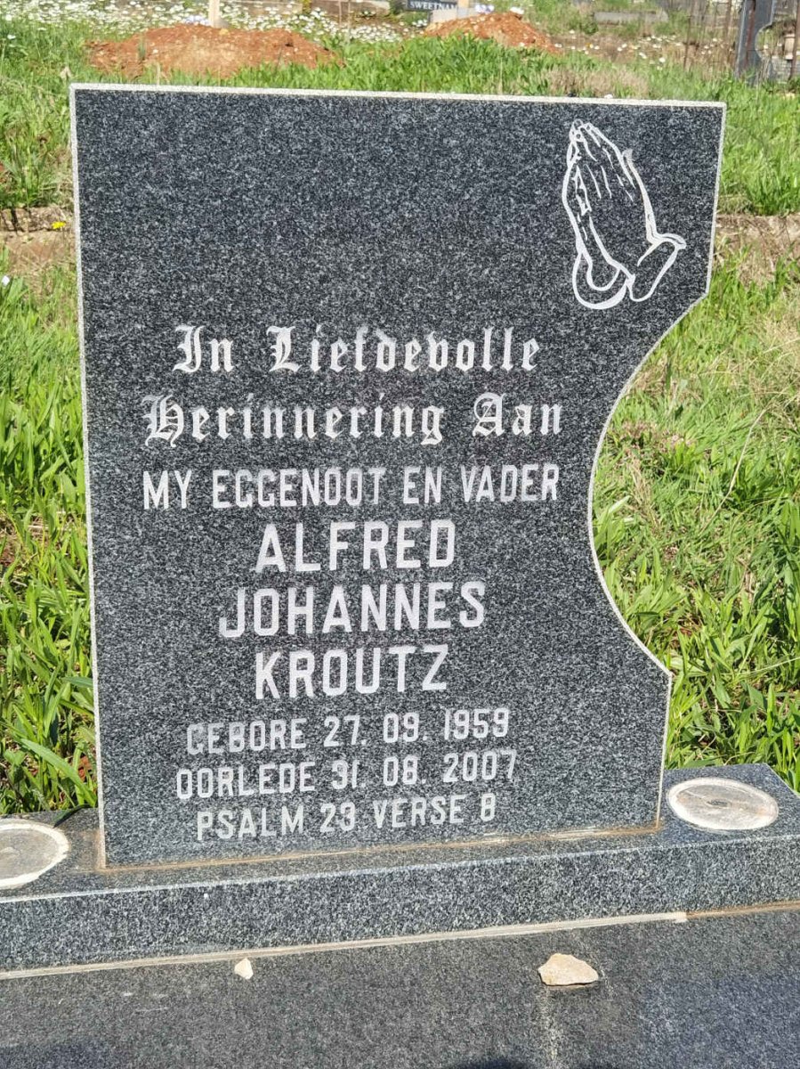 KROUTZ Alfred Johannes 1959-2007