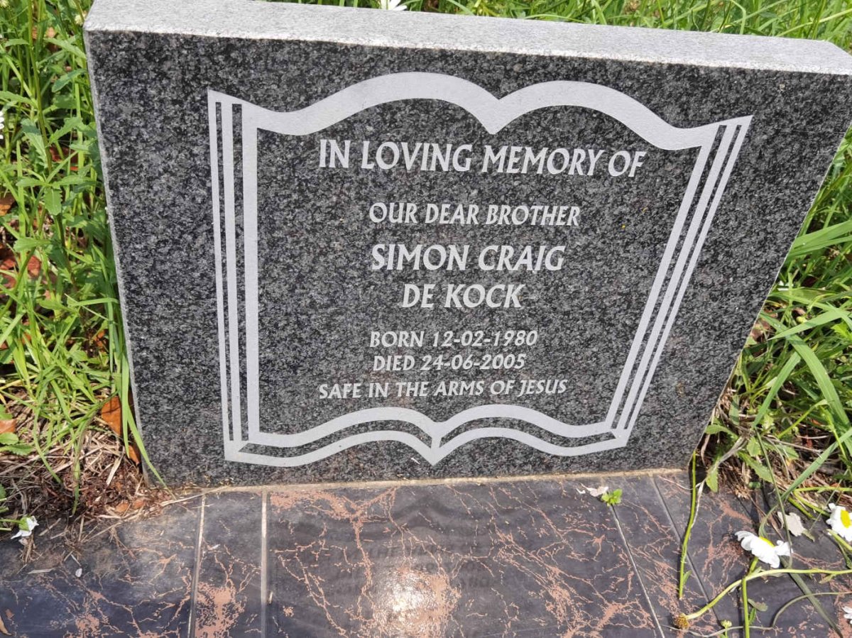 KOCK Simon Craig, de 1980-2005