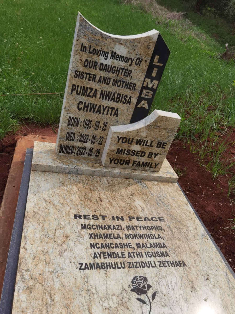 LIMBA Pumza Nwabisa Chwayita 1985-2022