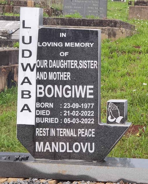 LUDWABA Bongiwe 1977-2022