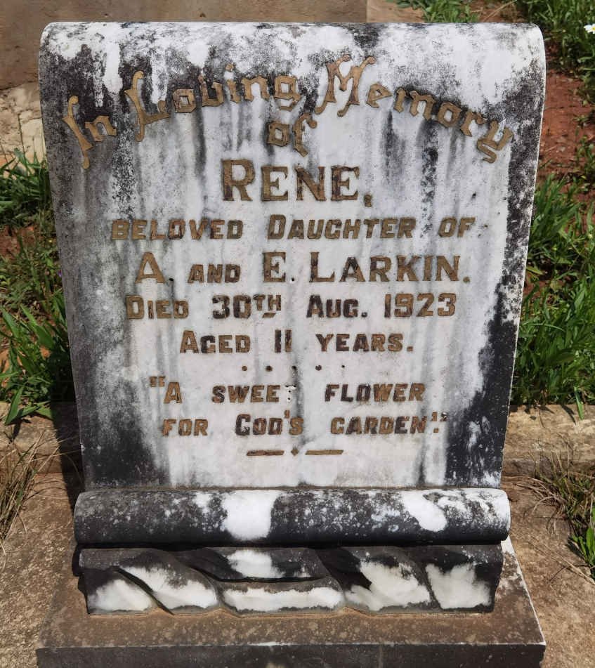 LARKIN Rene -1923